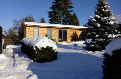 Modulový dům 13 x 4,5 metru