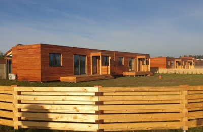 Modulový dům 13 x 4,2 metru 4 ks