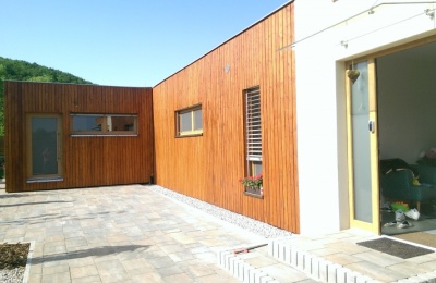 Přístavba k domu, velikost 5,5 x 4,5 metru