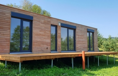 Modulový dům 13 x 4,2 metru